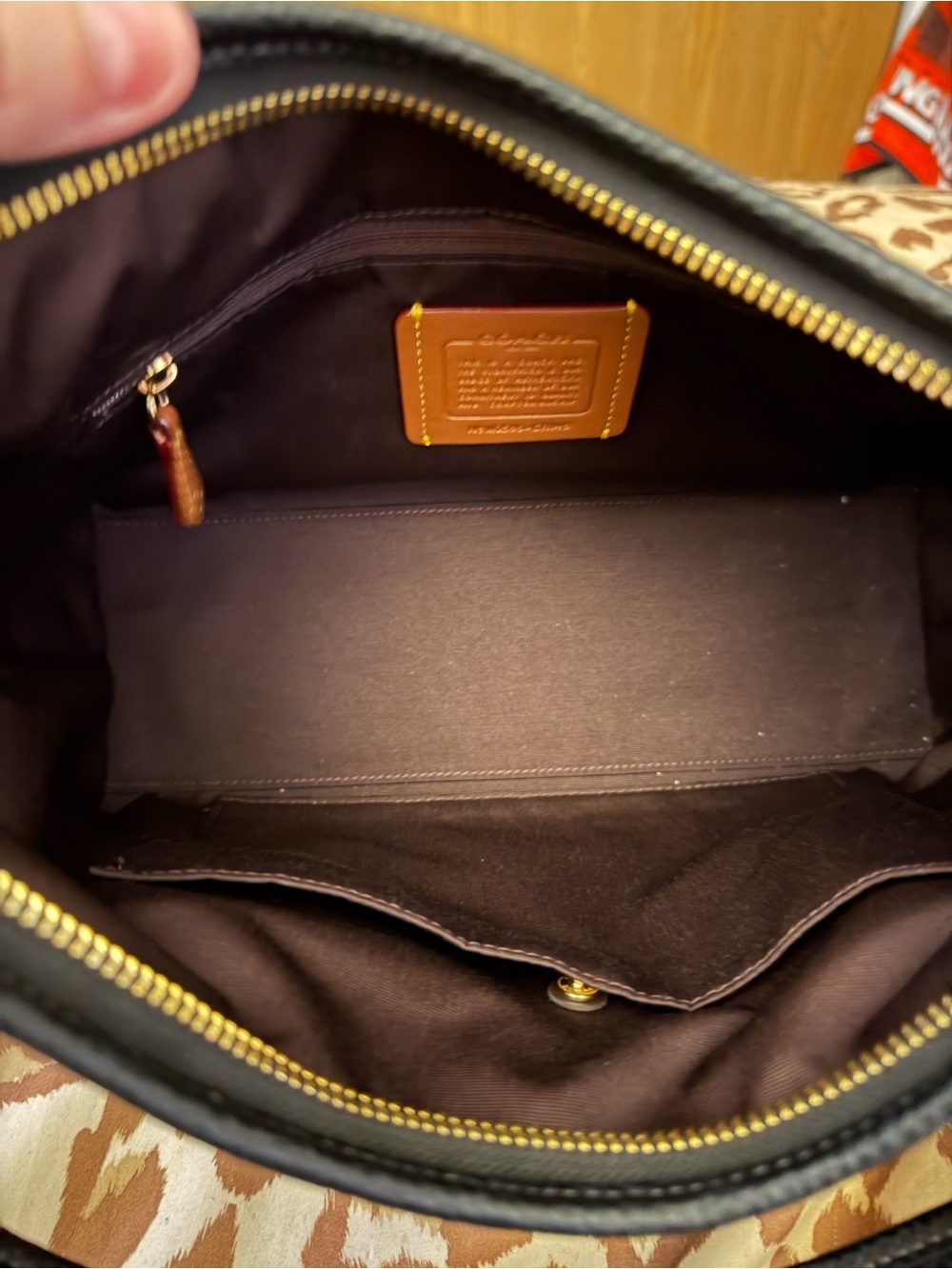 Coach Black Laurel Pebbled Leather Shoulder Bag Like New - Picture 11 of 12